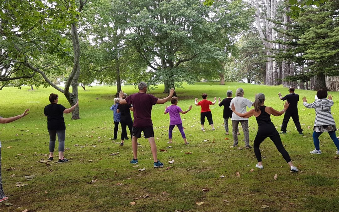 Free tai chi in Cornwall Park