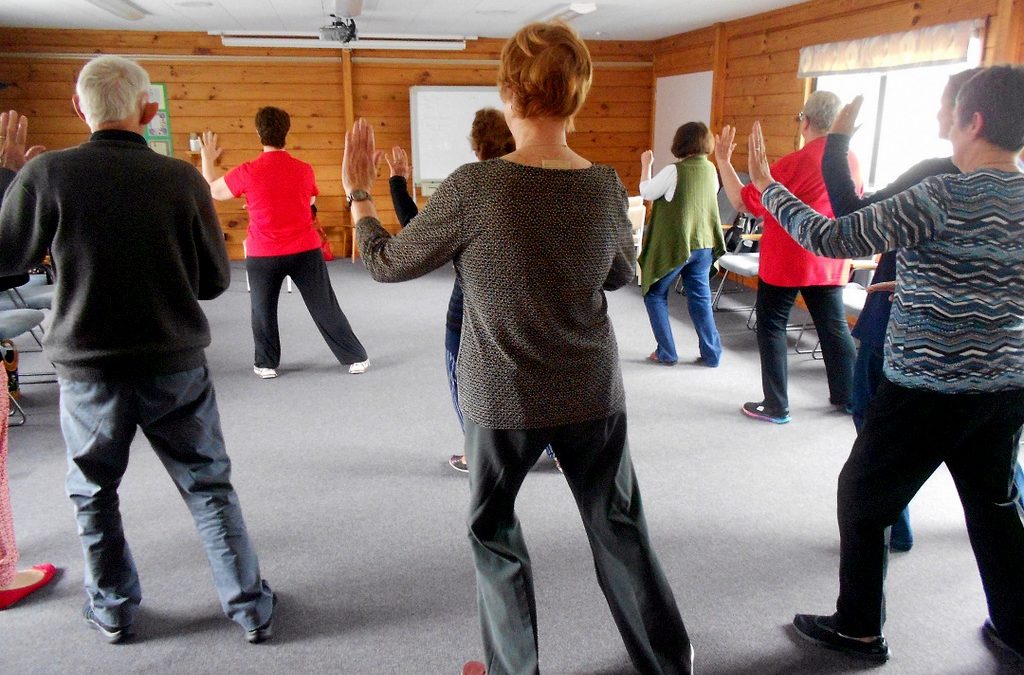 Tai chi workshop to reduce stress and increase fitness, March 2019