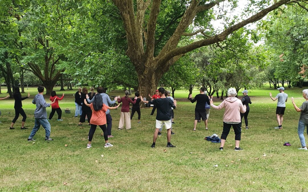 Free summer tai chi from January to March 2024